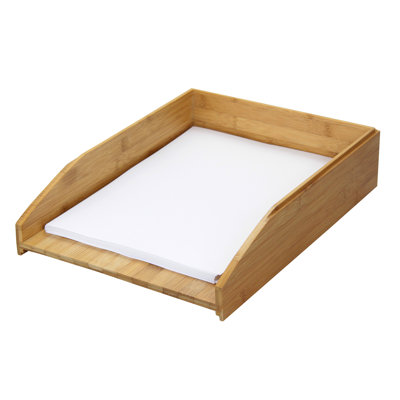Wood Paper Organiser