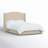 Allis Upholstered Wingback Bed-863512939-858840983