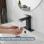 Robinet de salle de bain noir mat Bwe