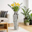 Crystal Glass Floor Vase