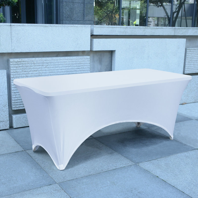 Tables pliantes portatives 72 po, Blanc