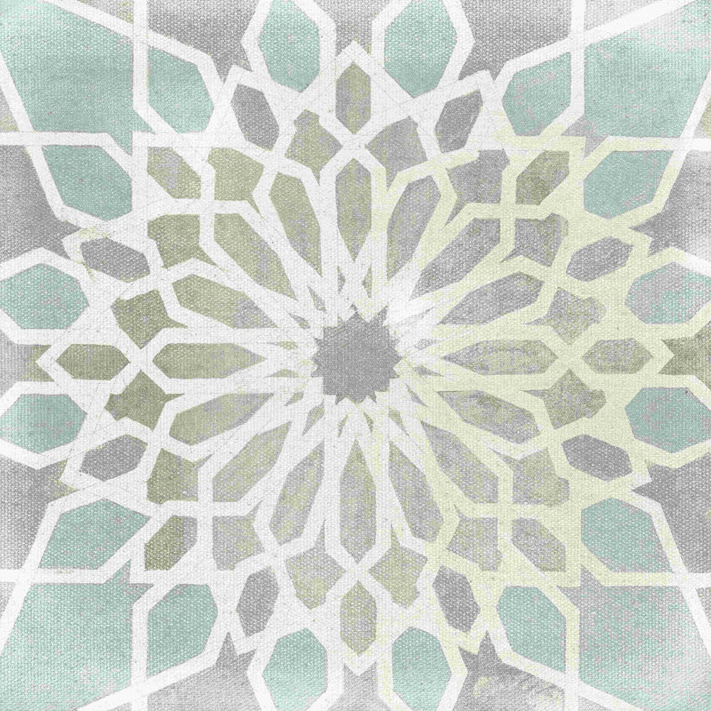 Carreau de mosaïque gris sauge, H 12 po x l 12 po
