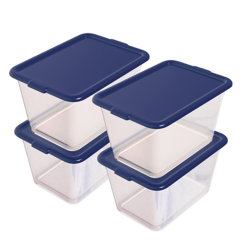Ensemble de fourre-tout en plastique Simplykleen, Bleu