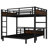 Full XL Metal Bunk Bed With Loft & Quiet Frame,  Separable Bunk Beds-196002678-196002664