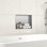 Niche murale en acier inoxydable 18 po x 14 po H 18 po x 14 po