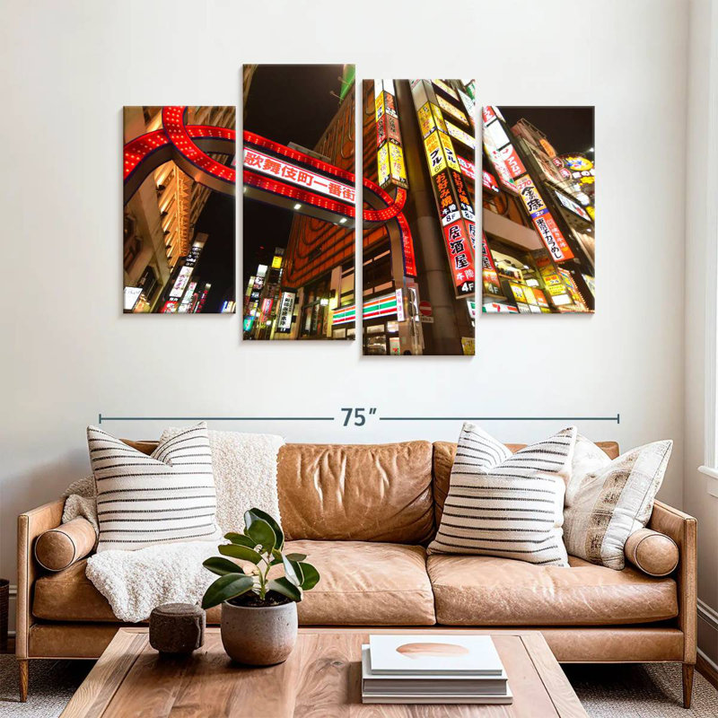 Nicci Kabuki-Cho In Tokyo, 42" H x 68" W