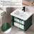 24.13" Wall Mounted Single Bathroom Vanity Set With Sink Top, Faucet And Fluted Design Cabinet-204588209