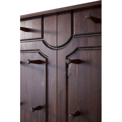 Bethlehem 81cm Wall Mounted Clothes Rack