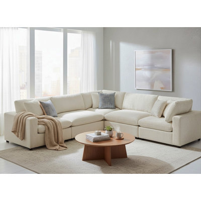 Chelsea Modular 5-Piece Sectional - Beige