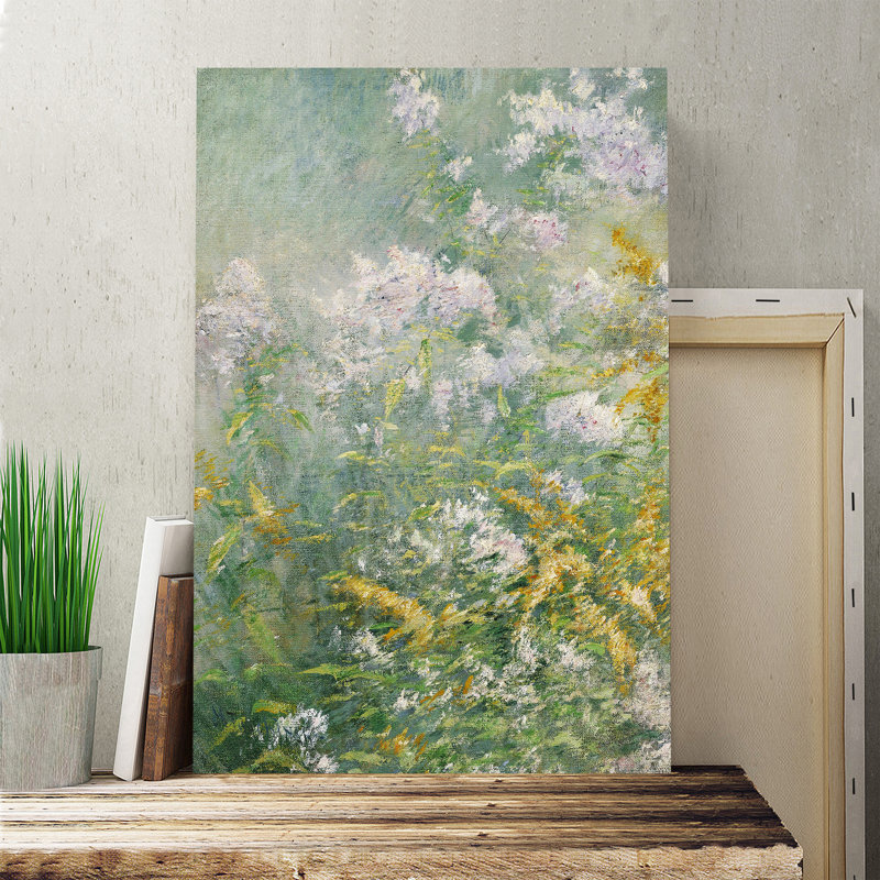 John Henry Twachtman - Wrapped Canvas Painting, 60cm H x 40cm W