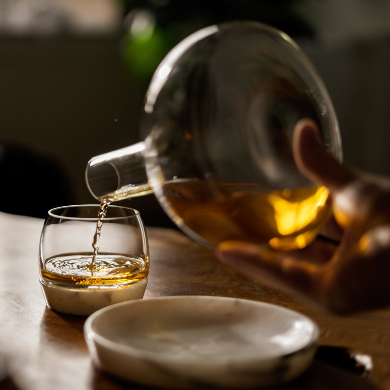Chill Handmade Crystal Whiskey Glass
