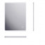 Miroir lumineux de salle de bain rectangulaire-734840748
