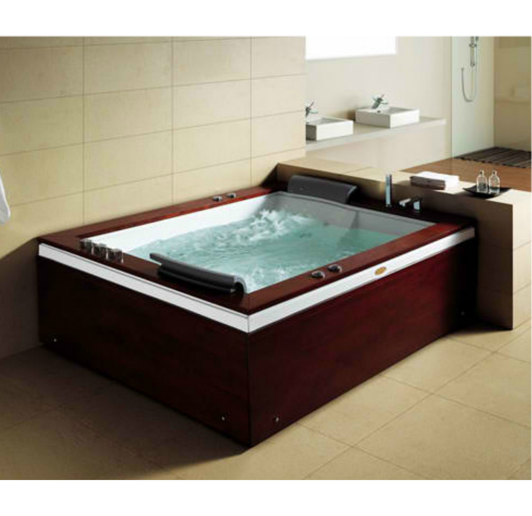71'' x 60'' Freestanding Acrylic Bathtub with Faucet Mesa