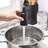 Black Kitchen Faucet With Pull Out - 360 Rotation For Sink Down Single Hole Sinks