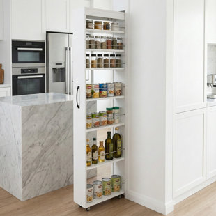 7-tier Slim Rolling Storage Cart – Mobile Pull-out Organizer For Kitchen, Pantry & Narrow Spaces