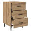 40cm W Manufactured Wood Bedside Table-1294207741