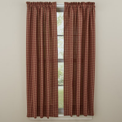 Panneaux de rideaux obscurcissants 100% coton avec passe-tringle