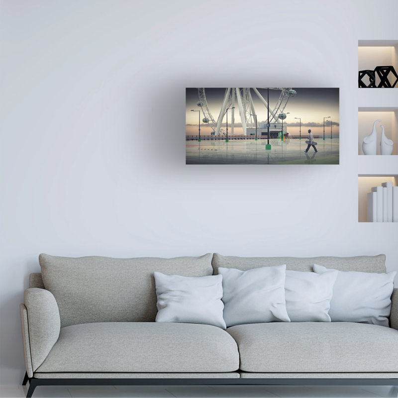 Art sur toile Adrian Donoghue, H 10 po x l 19 po