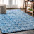 Tybalt Modern Persian Boho Vintage Tribal Blue/Gray Rug-94916308
