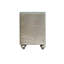 Table de chevet beige avec velours beige
