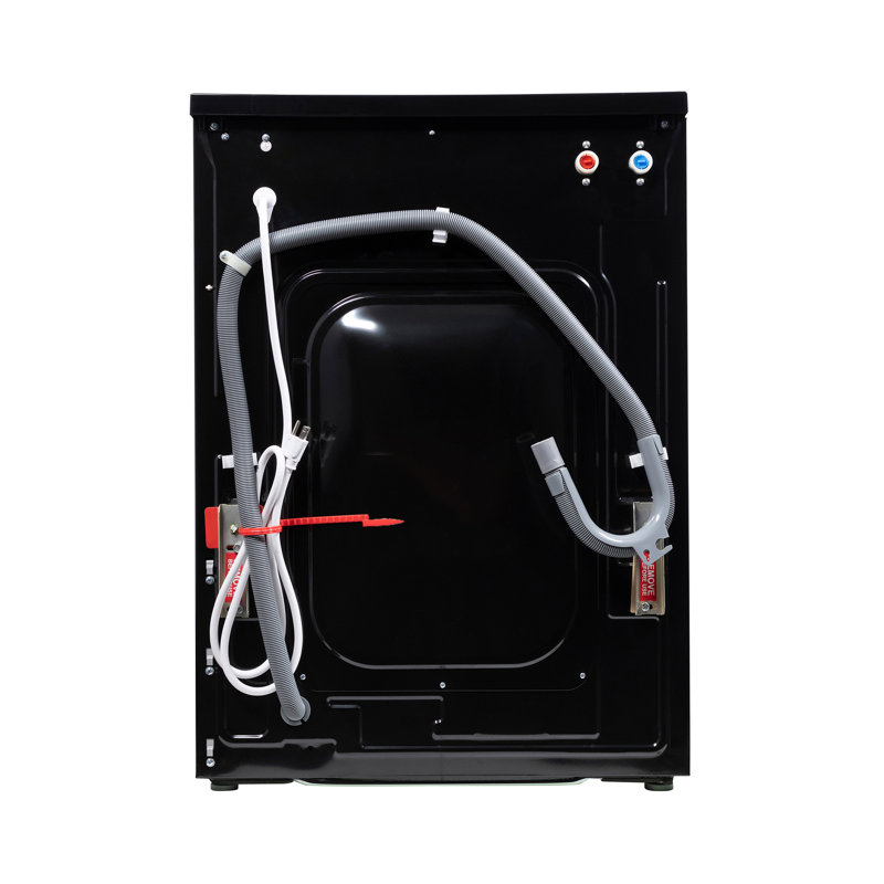 Laveuse et sécheuse tout-en-un Equator 100% sans ventilateur 1,62 pi³ / 15 lb 110 V 1400 tr / min, Noir