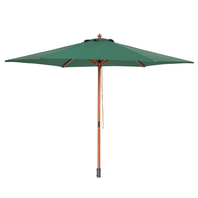 Beauly 270cm Market Parasol, Green