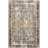 Aagna Distressed Medallion Power Loom Performance Brown/Gray/Ivory Rug-1529334005