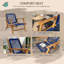Chaise Adirondack en bois d'acacia Outsunny