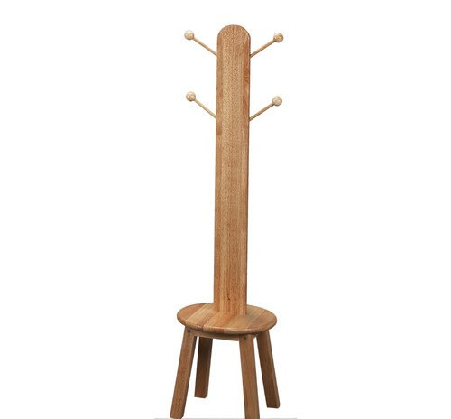 Freestanding Coat Rack, Natural