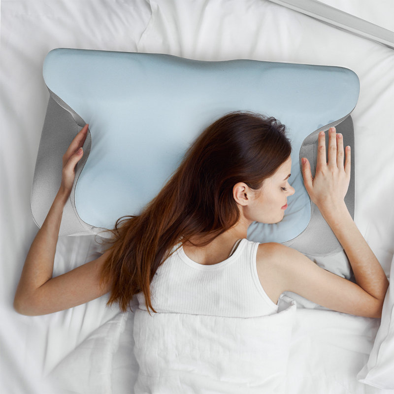  Orthopedic Pillow Memory Foam Ergonomic Cervical Neck Pain Relief
