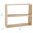 ECR4Kids Streamline 2-Shelf Double-Sided Storage Cabinet, Classroom Storage-32086364-101366158