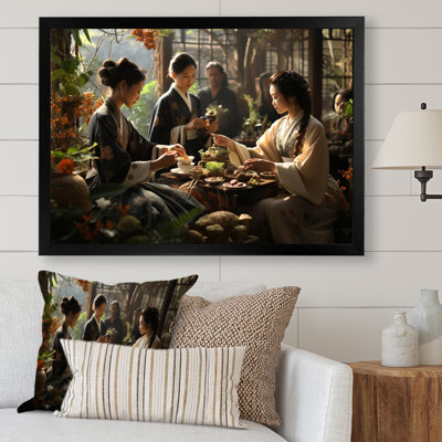 Asian Art Harmony in Tea VI - reproduction d'art