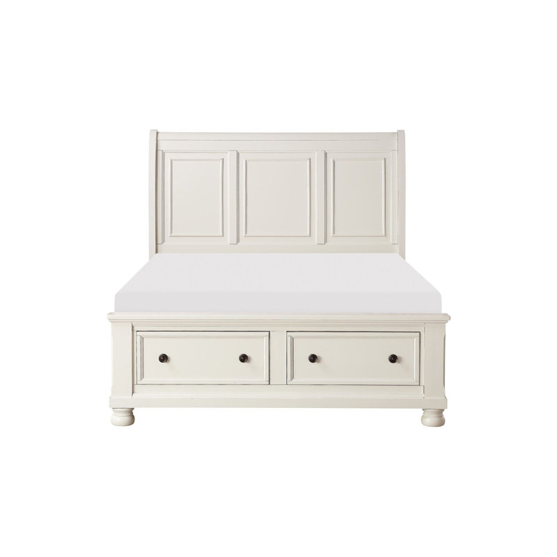 Ensemble de chambre à coucher Anahat Cyb, Blanc, Très grand