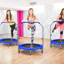Blue Elephant ft Round Fitness Trampoline with Handlebar-1665302214