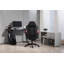 Inbox Zero Adjustable Padded Armrests and Reclining PC & Racing Game Chair-515857664