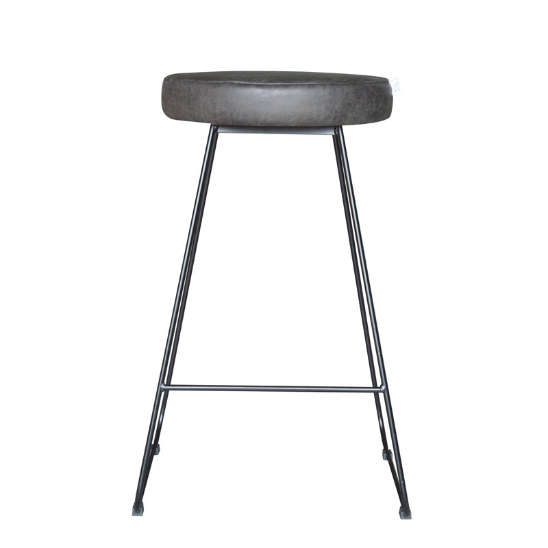 Djogo Bar Stool, Black, 74cm