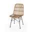 Chaise d'appoint d'extérieur (ensemble de 2)