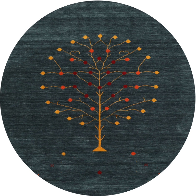 Tapis gris Belgrace, Rond 7 pi