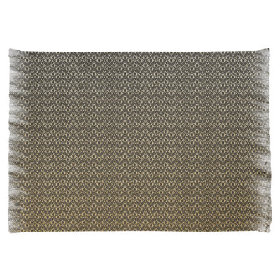 Tapis noir/jaune art déco classic Mcguigan