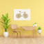 Impression d'art mural orange orange-129714134