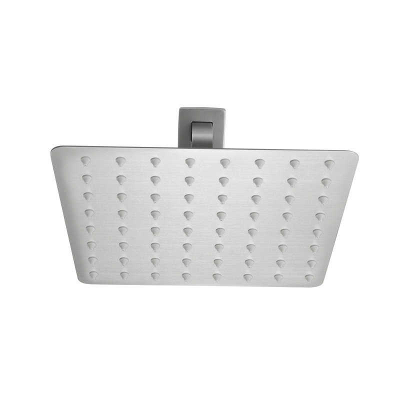 High Pressure Rain Shower Head, Ultra-Thin Showerhead 304 Stainless Steel Waterfall Shower With Self-Clean Nozzles, Full Body Covering