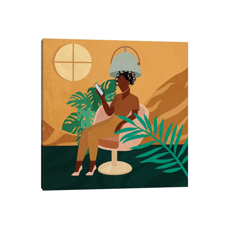 Salon No. 3 by Domonique Brown - Print on Canvas, Wrapped Canvas, 66.04 cm H x 66.04 cm W x 3.175 cm D