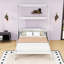 Grand lit escamotable avec coussin-1028880344