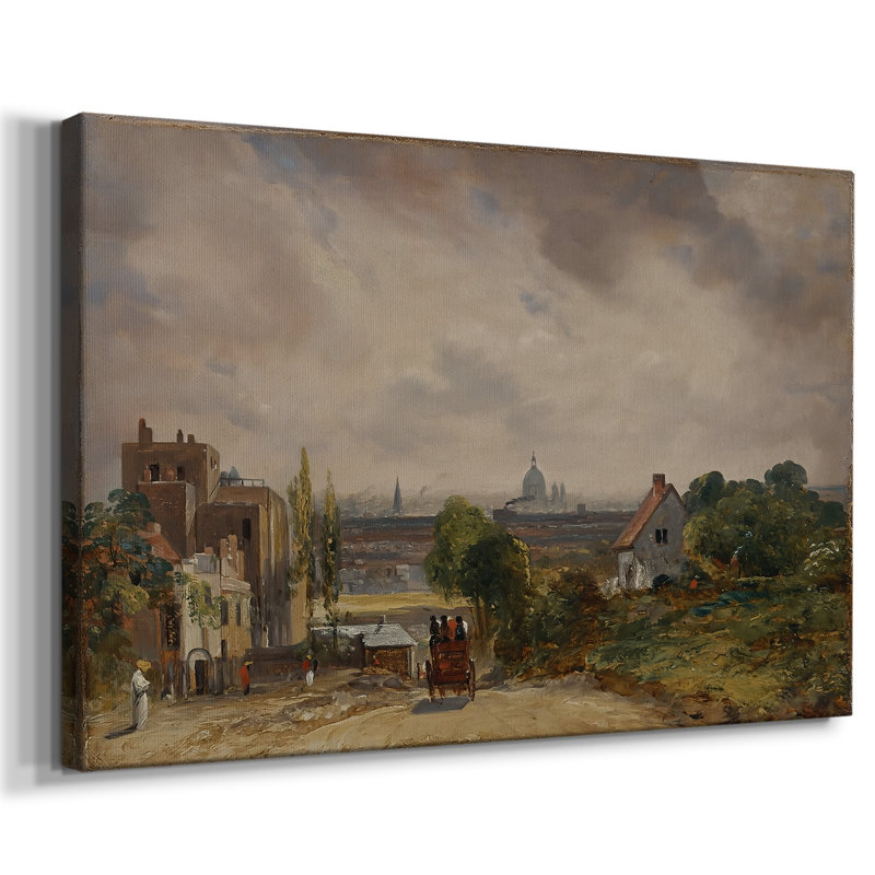 Sir Richard Steele's Cottage, Hampstead-John Constable-Gallery Wrapped Canvas-1832, 24 x 36