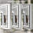 LED Black Framed Bathroom Mirror, Anti Fog, Front-lit and Back-lit 3 Color Dimmable Light-1962326297