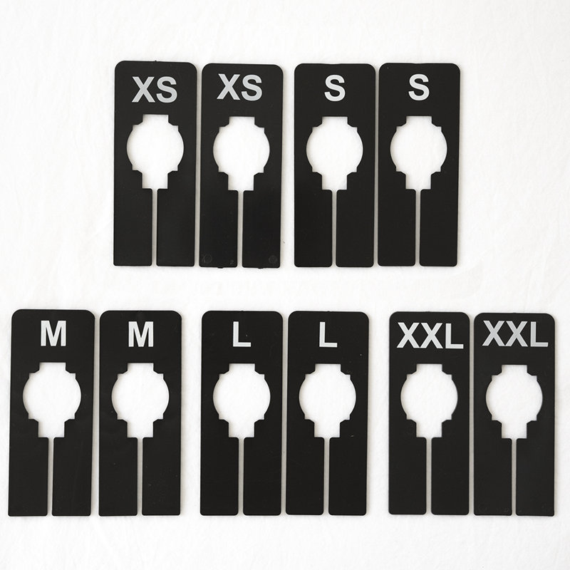 Kinkead Plastic / Acrylic Size Dividers, Black