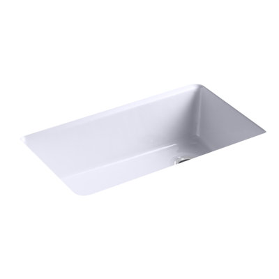 Riverby® 33" x 22" x 9.625" Under-Mount Single-Bowl Kitchen Sink with Accessories