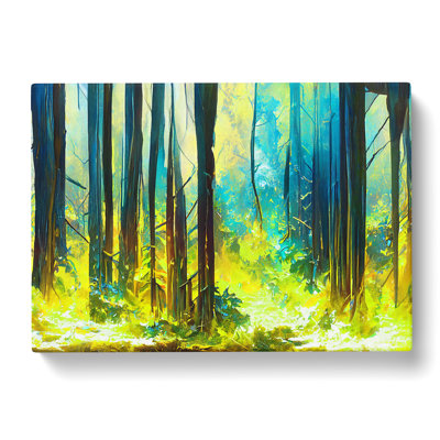 Forest in Abstract Vol.6 - Wrapped Canvas