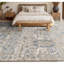 Hand Knotted Wool Oriental Area Rug in Gray/Tan/Sand-490647649