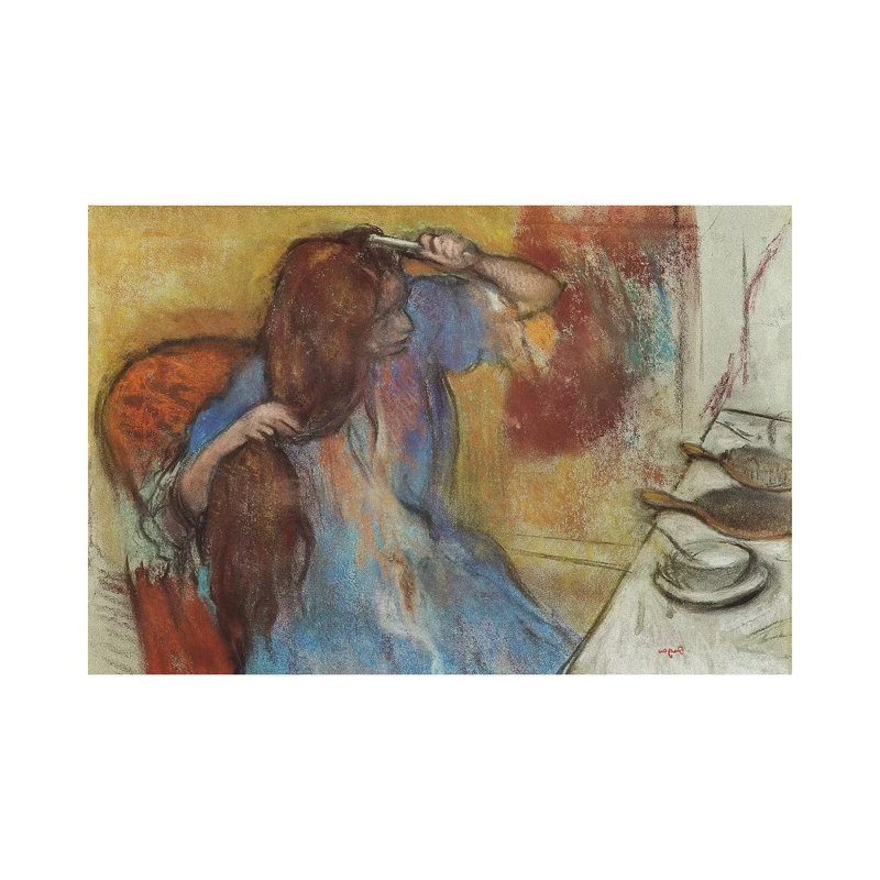 Edgar Degas - Wrapped Canvas Painting, 20.32 cm H x 30.48 cm W